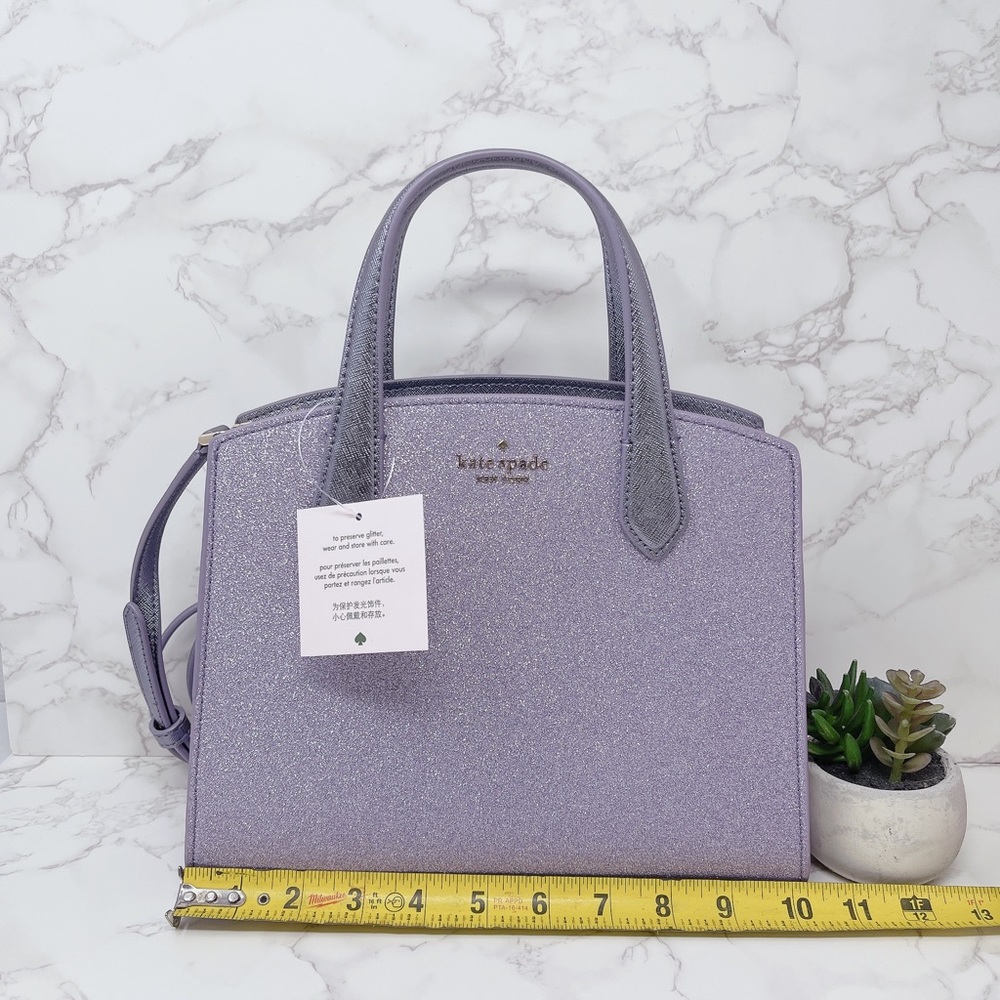 Kate Spade Tinsel Glitter Satchel - Picture 2 of 8